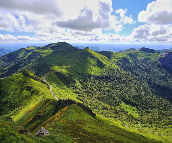 The Puy de Sancy.