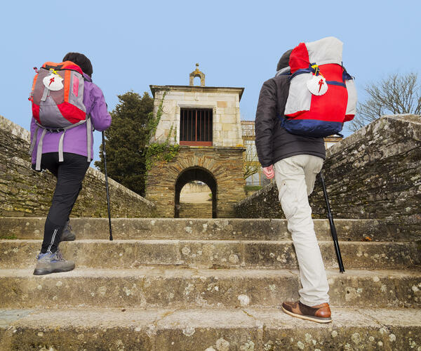 From León to Santiago de Compostela.
